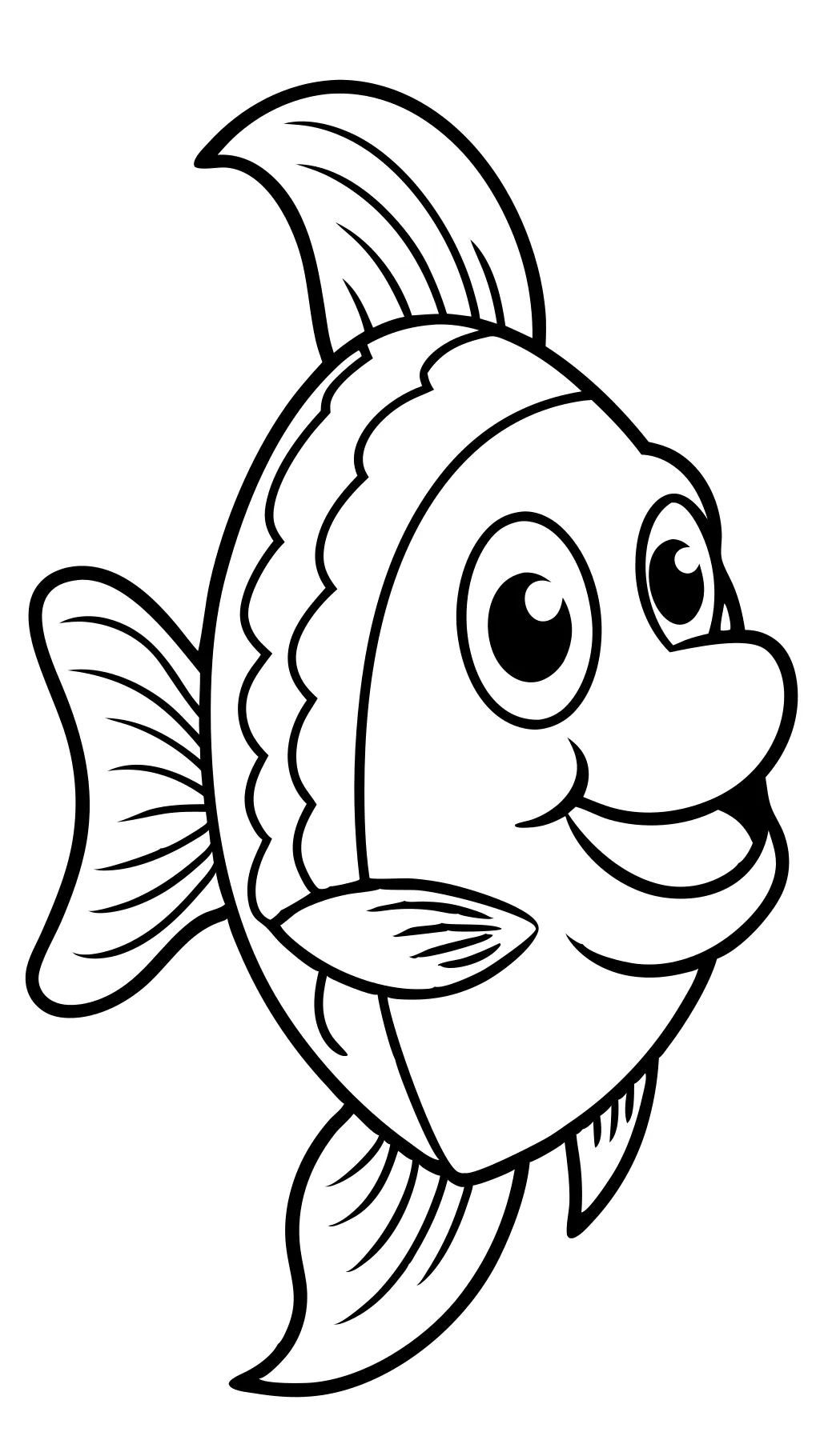 fish coloring pages printable